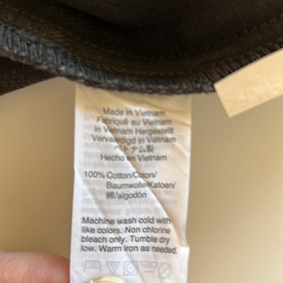 Madewell Black Wash Denim Mini-Skirt EUC - Picture 12 of 12